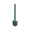 Wall Mounted Toilet Brush with Holder, Mini Bathroom Toilet Cleaning Brush with Detachable Handle, Cute Toilet Cleaning Brush, Efficient Cleaning Bathrhroom Brush, Cleaning Brush for Home(Green) view 1