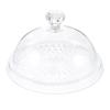BESTOYARD 1 set cake pan with lid table tray Plastic Cake Dome cake container multi functional serving platter cake plate Bread breakfast tray Fruit Storage Plate protective cover Dessert pp view 1