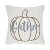 VHC Brands Bountifall Pumpkin Gather Pillow 6x6 view 1