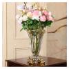 WAOCEO Desk Clock Crystal Glass Table Clock Home Decoration Living Room Decoration Clock Gift Clock Clock Quartz view 4