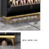 BXKCFYBSQ Slim Shoe Cabinet/Organizer with 3 Drop Down Door Storage Cabinets, Freestanding Shoe Rack for Living Room Entrance Hallway (Size : 60 * 17 * 120cm) view 4
