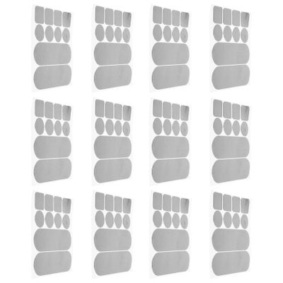 Uonlytech 12sheets Multi-use Aluminum Patches for Kitchenware Repair Sturdy High-temperature Resistant Stickers for Seam Bundling and Splicing Versatile Kitchen Household Applications