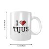 Abipuir Funny Coffee Cups For Women I Love Tijus Mug Novelty Gifts Funny Mugs For Coworkers view 2