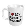 Abipuir Classy Coffee Mugs For Women I Love My French Spaniel Mug Cute Mugs Large Coffee Mugs view 1