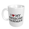 Abipuir Funny Coffee Cups For Women I Love My Awesome Mawmaw Mug Novelty Gifts Funny Mugs For Coworkers view 1