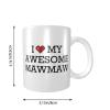 Abipuir Funny Coffee Cups For Women I Love My Awesome Mawmaw Mug Novelty Gifts Funny Mugs For Coworkers view 2