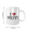 Abipuir Funny Coffee Cups For Women I Love Weiyu Mug Novelty Gifts Funny Mugs For Coworkers view 2