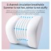 KAnduo M Car Neck Pillow Lumbar Support Headrest Support Soft Neck Pillows Cushion Pure Cotton Y (Color : Lumbar Support 1-01) view 2