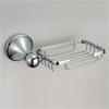 Stainless Steel Bathroom Accessories Set Robe Hook Paper Holder Towel Bar Soap Basket Bathroom Sets Chrome,Soap Basket view 1