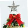 Beatifufu Tree Toer Star for Small Christmas Tree Plastic 20cm Ornament Christmas Tree Topper Decoration view 2