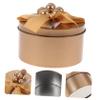 10 Pcs Golden Tinplate Candy Holder Gift Boxes for Xmas Halloween Season view 2
