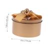 10 Pcs Golden Tinplate Candy Holder Gift Boxes for Xmas Halloween Season view 4