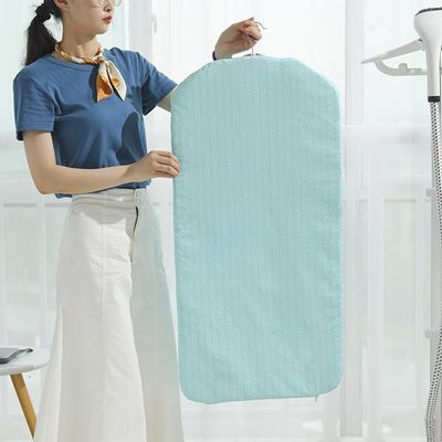 KADEUX Ironing Pad for Garment Steamer, Hanging Ironing Board Cover with Padding, Ironing Press Pad Anti-Steam Remove Wrinkles 3518in (Color : Green, Size : Rounded Corners)