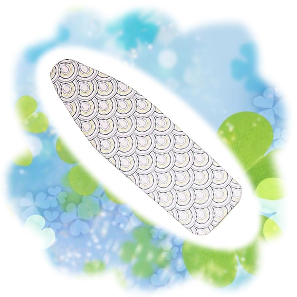 KADEUX Heat Reflective Iron Board Replacement Cover, Cotton Ironing Board Cover and Pad, 4815in 4213in Ironing Covers, Easy to Install (Size : 81x30cm(32x12in))
