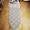 KADEUX Heat Reflective Iron Board Replacement Cover, Cotton Ironing Board Cover and Pad, 4815in 4213in Ironing Covers, Easy to Install (Size : 81x30cm(32x12in)) view 2