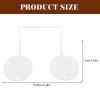 Angoily 2pcs Mattress Retainer Bars Mattress Grippers for Bed Frames Easy to Install - Holders Bed Stabilizers view 2