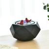 Tabletop Fountain Tabletop Water Fountain Indoor Relaxation Water Fountains Feng Shui Waterfall Fountain with Cutting Surface and Bird Sculpture Decoration for Home Living Room Office Decor Desktop Fo view 3