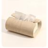 Tissue Box Creative Stone Tissue Box, Living Room and Dining Room Drawer Decoration, High-end Home Tabletop Napkin Paper Box Tissue Box Holder view 3