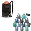 BeeGreen Black Swim Bag Mesh & 12 Grocery Bags view 1