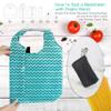 BeeGreen Black Swim Bag Mesh & 12 Grocery Bags view 4