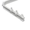 Shower Flexible Bendable Curtain Track, Ceiling/Wall Mount Window Curtain Rod for Bathroom/Shower/Balcony, Room Divider (Color : Wall Mount, Size : 2m/6.5ft) view 1