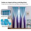 Anytime Dream Star Blackout Curtains for Kids Rooms Girl Princess Curtain for Daughter Bedroom Window (Blue Purple,1 Panel,W52 x L95inch) view 4