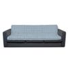 Dogs/Cats Bed Mats, Dog Pad Washable Removable Couch Cover with Anti-Slip Back, Plush Long Fur Mat, Perfect for Small, Medium and Large Dogs.(Light Gray-Bubble, 52"x82") view 1