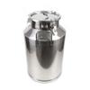 60L/15.85Gal Stainless Steel Farm Milk Can Wine Pail Dairy Pot Bucket Tote Jug Milk Bottle Oil Barrel Tea Canister Silicone seal with Carry Handle view 1