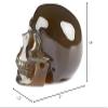 2.0" Premium Brazilian Agate Hand Carved Crystal Skull, Realistic, Crystal Healing5 view 4