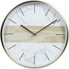 OSWINT Wall Clock Creative Fashion Personality Fashion Modern Fine Side Clock Simple Bedroom Living Room Mute Precise,White a,30.5Cm (Color : White a, Size : 30.5Cm) view 1