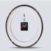 OSWINT Wall Clock Creative Fashion Personality Fashion Modern Fine Side Clock Simple Bedroom Living Room Mute Precise,White a,30.5Cm (Color : White a, Size : 30.5Cm) view 4