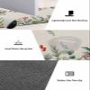 Rustic Eucalytus Bath Mat for Tub,Non Slip Bathroom Floor Runner Rug Quick Dry & Absorbent Diatomaceous Earth Shower Sink Kitchen Washable Doormat,Xmas Green Pine Tree Winter Christmas 20x24+20x48 view 3