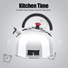 Kitchen Timer, Stainless Steel Mechanical Wind Up Timer, Teapot Shaped 60 Minutes Kitchen Timer, Time Reminder for Cooking Baking Gadget Kitchen view 4