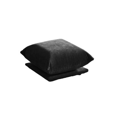 WJShome Ottoman,Lazy Floor Sofa, Accent Bean Bag Couch,Corner Chair Sofa for Living Room Bedroom Salon Office,Black