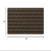 Black Gold Pumpkins Bath Mat for Tub,Non Slip Bathroom Floor Runner Rug Quick Dry & Absorbent Diatomaceous Earth Shower Sink Kitchen Washable Doormat,Thanksgiving Fall Harvest Autumn Festival 20"x63" view 3