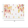 Fall Leaves Bath Mat for Tub,Non Slip Bathroom Floor Runner Rug Quick Dry & Absorbent Diatomaceous Earth Shower Sink Bedroom Kitchen Washable Doormat,Happy Thanksgiving Harvest Autumn White 20"x63" view 3