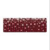 Christmas Snowflake Bath Mat for Tub,Non Slip Bathroom Floor Runner Rug Quick Dry & Absorbent Diatomaceous Earth Shower Sink Kitchen Washable Doormat,Red Black Rustic Buffalo Plaid Winter 20"x63" view 1