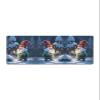 Winter Gnomes Bath Mat for Tub,Non Slip Bathroom Floor Runner Rug Quick Dry & Absorbent Diatomaceous Earth Shower Sink Bedroom Kitchen Washable Doormat,Cute Christmas Dwarf Red Berry 20"x47" view 1