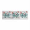 Christmas Bath Mat for Tub,Non Slip Bathroom Floor Runner Rug Quick Dry & Absorbent Diatomaceous Earth Shower Sink Bedroom Kitchen Washable Doormat,Farmhouse Xmas Ocean Crab Red Santa 18"x47" view 1