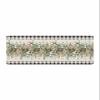 Winter Eucalytus Bath Mat for Tub,Non Slip Bathroom Floor Runner Rug Quick Dry & Absorbent Diatomaceous Earth Shower Sink Kitchen Washable Doormat,Christmas Pint Tree Branch Farmhouse Plaid 18"x47" view 1