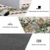 Winter Eucalytus Bath Mat for Tub,Non Slip Bathroom Floor Runner Rug Quick Dry & Absorbent Diatomaceous Earth Shower Sink Kitchen Washable Doormat,Christmas Pint Tree Branch Farmhouse Plaid 18"x47" view 3