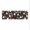 Black Halloween Bath Mat for Tub,Non Slip Bathroom Floor Runner Rug Quick Dry & Absorbent Diatomaceous Earth Shower Sink Bedroom Kitchen Washable Doormat,Spooky Pumpkin Ghost Skull Cat Horror 20"x47" view 1