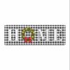 Christmas Plaid Bath Mat for Tub,Non Slip Bathroom Floor Runner Rug Quick Dry & Absorbent Diatomaceous Earth Shower Sink Bedroom Kitchen Washable Doormat,Xmas Winter Holly Balls Bow Grey White 20"x63" view 1