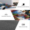 Christmas Bath Mat for Tub,Non Slip Bathroom Floor Runner Rug Quick Dry & Absorbent Diatomaceous Earth Shower Sink Bedroom Kitchen Washable Doormat,Winter Snowman Farm House Bird Berry 20x32+20x63 view 3