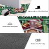 Fall Thanksgiving Bath Mat for Tub,Non Slip Bathroom Floor Runner Rug Quick Dry & Absorbent Diatomaceous Earth Shower Sink Bedroom Kitchen Washable Doormat,Gnomes Baseball Football Green 24"x71" view 3