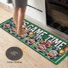 Fall Thanksgiving Bath Mat for Tub,Non Slip Bathroom Floor Runner Rug Quick Dry & Absorbent Diatomaceous Earth Shower Sink Bedroom Kitchen Washable Doormat,Gnomes Baseball Football Green 24"x71" view 4