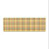 Farmhouse Lattice Plaid Bath Mat for Tub,Non Slip Bathroom Floor Runner Rug Quick Dry & Absorbent Diatomaceous Earth Shower Sink Kitchen Washable Doormat,Thanksgiving Fall Orange Green Yellow 20"x47" view 1