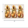 Fall Pumpkins Squirrel Bath Mat for Tub,Non Slip Bathroom Floor Runner Rug Quick Dry & Absorbent Diatomaceous Earth Shower Sink Kitchen Washable Doormat,Thanksgiving Autumn Sunflower Leaves 16"x47" view 3