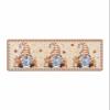 Thanksgiving Southwestern Bath Mat for Tub,Non Slip Bathroom Floor Runner Rug Quick Dry & Absorbent Diatomaceous Earth Shower Sink Kitchen Washable Doormat,Boho Gnomes Pumpkins Fall Leaves 18"x60" view 1