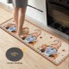 Thanksgiving Southwestern Bath Mat for Tub,Non Slip Bathroom Floor Runner Rug Quick Dry & Absorbent Diatomaceous Earth Shower Sink Kitchen Washable Doormat,Boho Gnomes Pumpkins Fall Leaves 18"x60" view 4